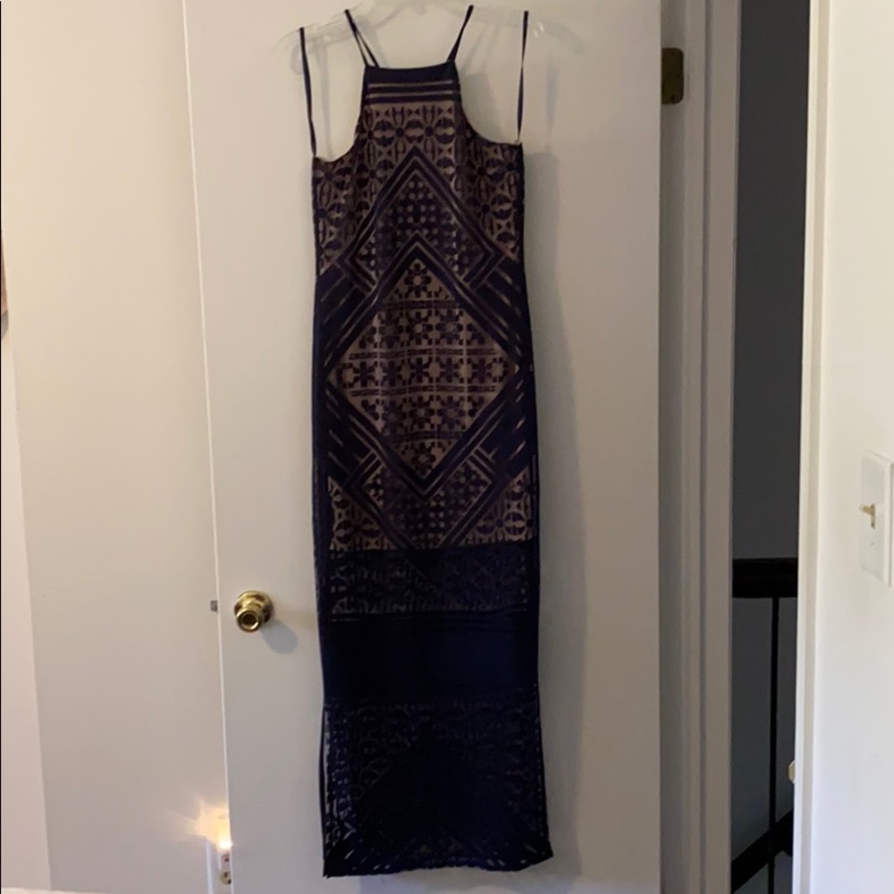 Bar III Dress (Navy)